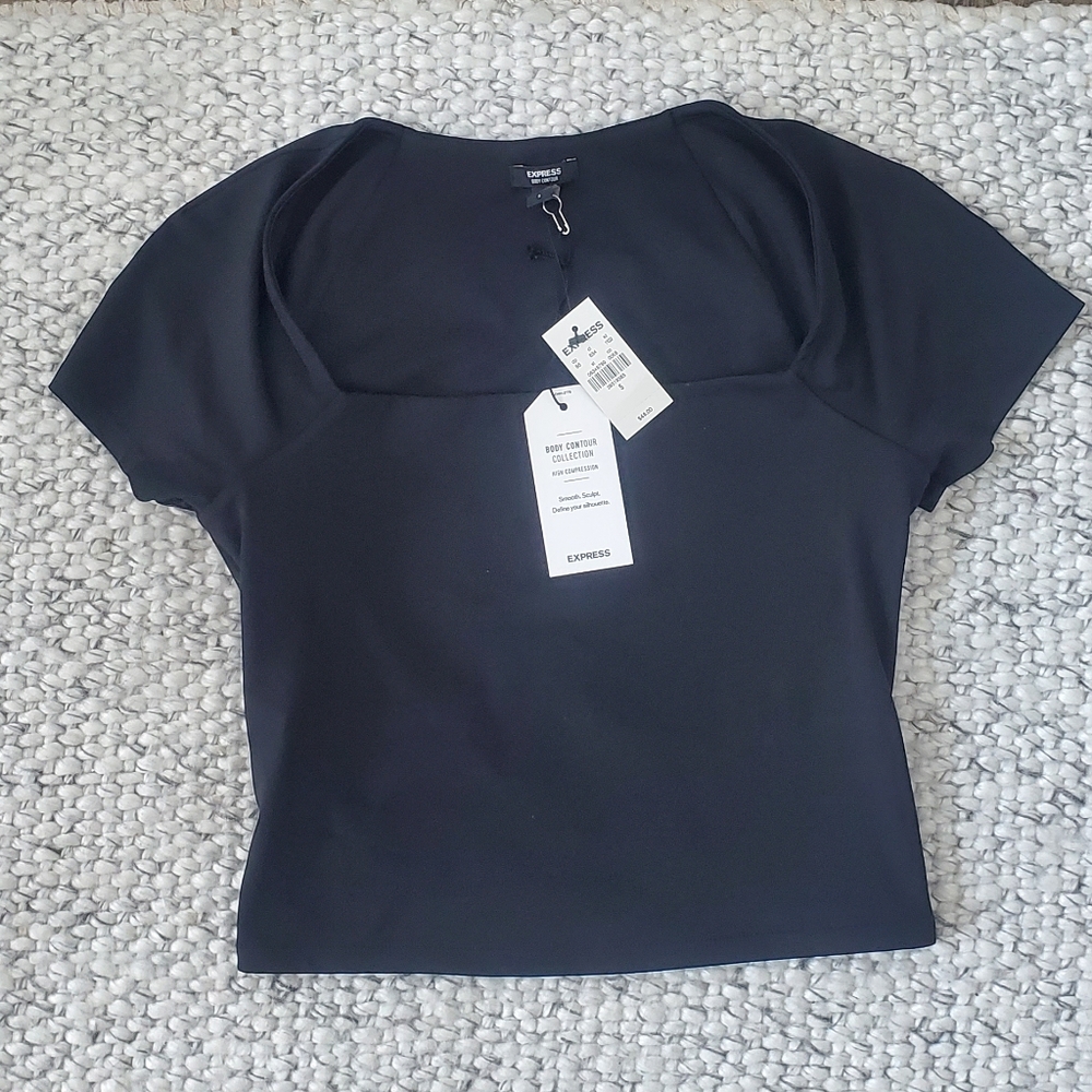 Black Crop Top